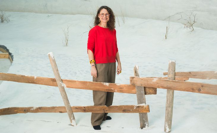 Alexandra Könz, Museumsleitung Bourbaki Panorama (Foto: Julia Jeker, Sofia Grütter, Luka Trifkovic, Taiyo Onorato, BA Camera Arts / HSLU Design Film Kunst)